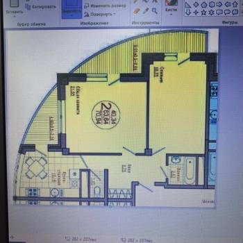Продается 2-х комнатная квартира, 80 м²