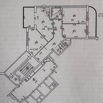 Продается 3-х комнатная квартира, 127,1 м²