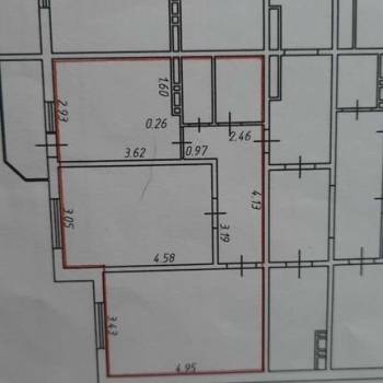 Продается 2-х комнатная квартира, 52 м²