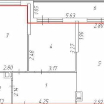 Сдается 2-х комнатная квартира, 50,9 м²
