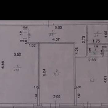 Продается 2-х комнатная квартира, 61,5 м²