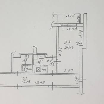 Продается 1-комнатная квартира, 23,3 м²