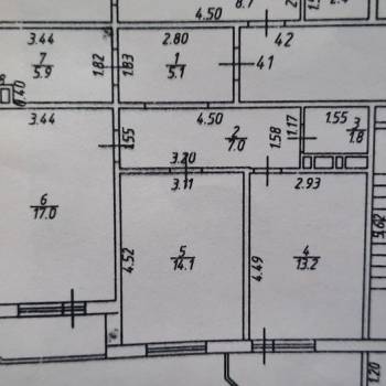 Продается 2-х комнатная квартира, 64,1 м²