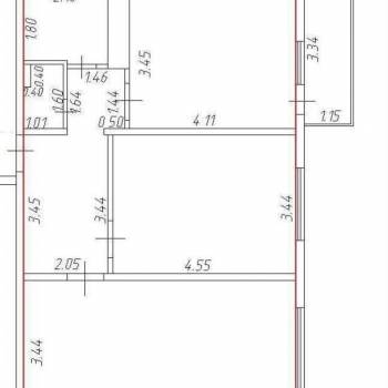 Продается 2-х комнатная квартира, 68 м²