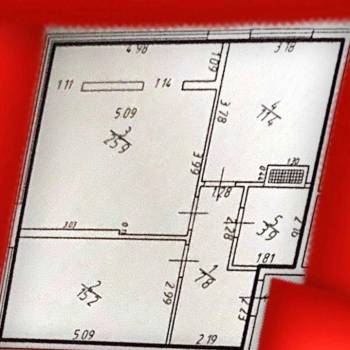Продается 2-х комнатная квартира, 64,2 м²