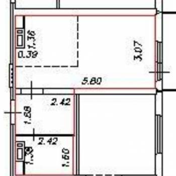 Продается 1-комнатная квартира, 25 м²