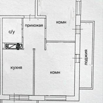 Сдается 2-х комнатная квартира, 48 м²