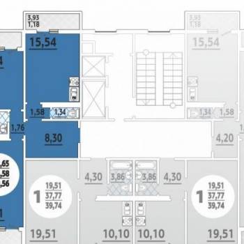 Продается 2-х комнатная квартира, 69,6 м²