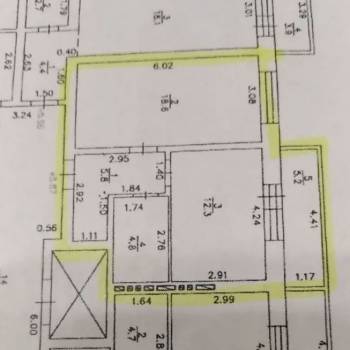 Продается 1-комнатная квартира, 41,5 м²