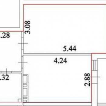Продается 1-комнатная квартира, 38 м²