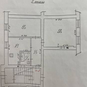 Продается 2-х комнатная квартира, 48,8 м²