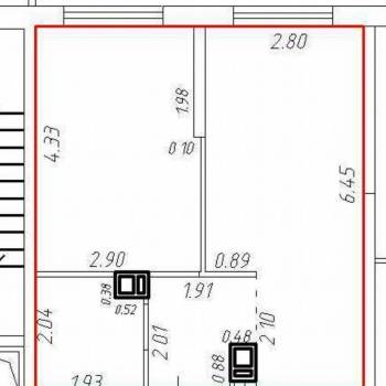 Продается 1-комнатная квартира, 35,9 м²