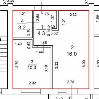 Продается 1-комнатная квартира, 34 м²