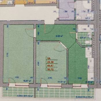 Продается 2-х комнатная квартира, 50,7 м²