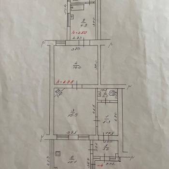 Продается 2-х комнатная квартира, 62,6 м²
