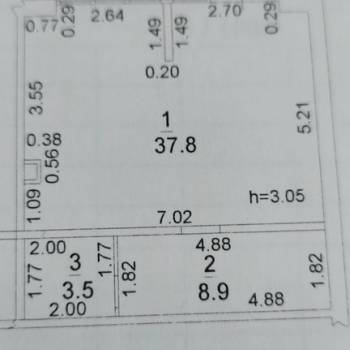 Сдается Нежилое помещение, 50,2 м²