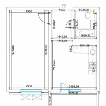 Сдается 1-комнатная квартира, 38,4 м²