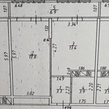 Продается 1-комнатная квартира, 45,3 м²