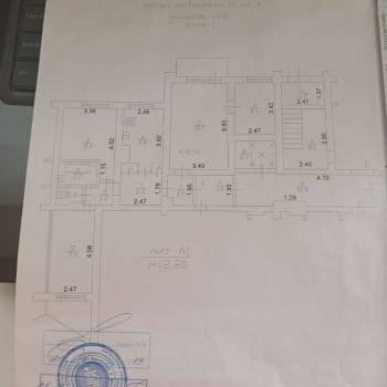 Продается Многокомнатная квартира, 75 м²