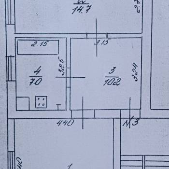 Продается 2-х комнатная квартира, 51,3 м²