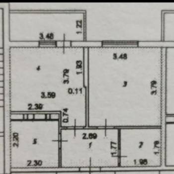 Продается 1-комнатная квартира, 38,2 м²