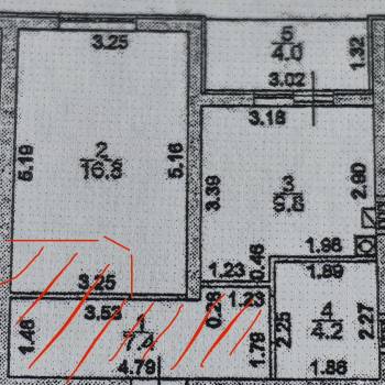 Продается 1-комнатная квартира, 40 м²
