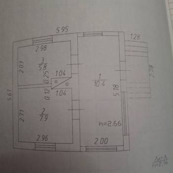 Продается Дом, 40 м²