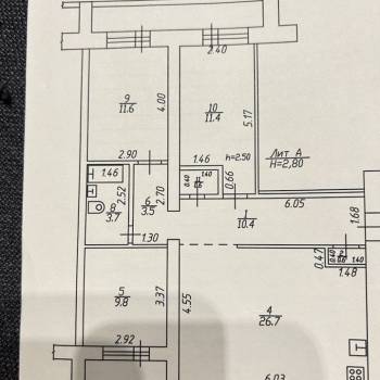 Продается Многокомнатная квартира, 78,3 м²