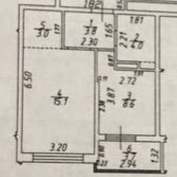 Продается 1-комнатная квартира, 34,7 м²