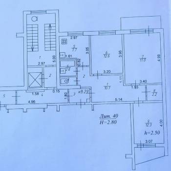 Продается 3-х комнатная квартира, 68,8 м²