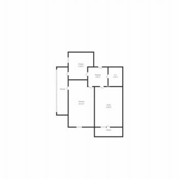 Продается 2-х комнатная квартира, 47,3 м²