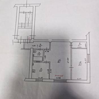 Продается 2-х комнатная квартира, 44,7 м²