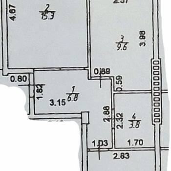 Продается 2-х комнатная квартира, 48,1 м²