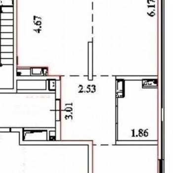 Продается 2-х комнатная квартира, 60,8 м²