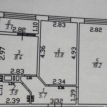 Продается 2-х комнатная квартира, 49,9 м²