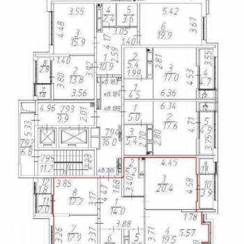 Продается 3-х комнатная квартира, 91 м²