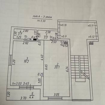 Продается 2-х комнатная квартира, 50,7 м²