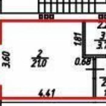 Продается 1-комнатная квартира, 27,5 м²