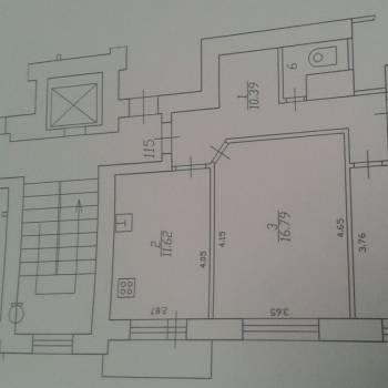 Продается 2-х комнатная квартира, 54,3 м²