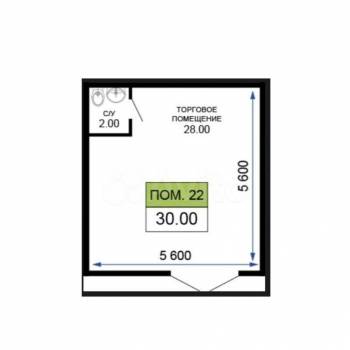 Продается Нежилое помещение, 30,2 м²