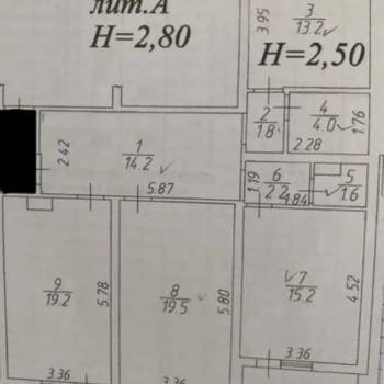 Продается 3-х комнатная квартира, 91 м²