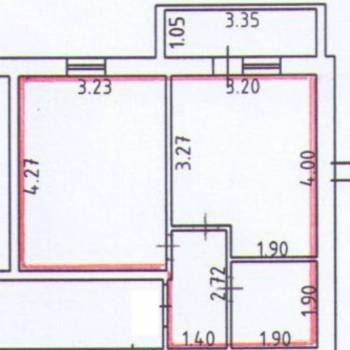 Продается 1-комнатная квартира, 34,8 м²
