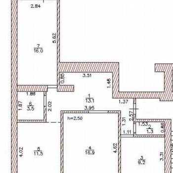 Продается 3-х комнатная квартира, 74 м²