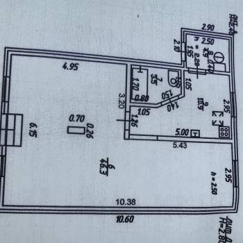 Продается Нежилое помещение, 66 м²