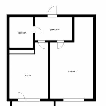Сдается 1-комнатная квартира, 32 м²