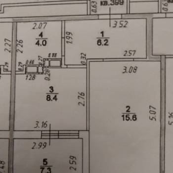 Продается 1-комнатная квартира, 38 м²