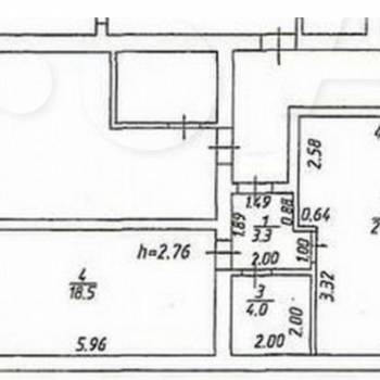 Продается 2-х комнатная квартира, 49,9 м²