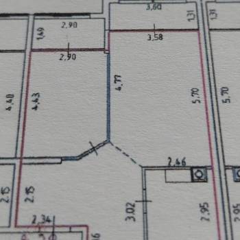 Продается 1-комнатная квартира, 60,1 м²