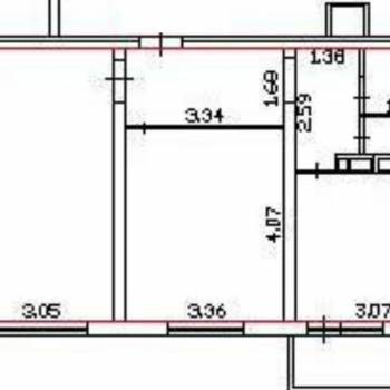 Продается 2-х комнатная квартира, 54 м²