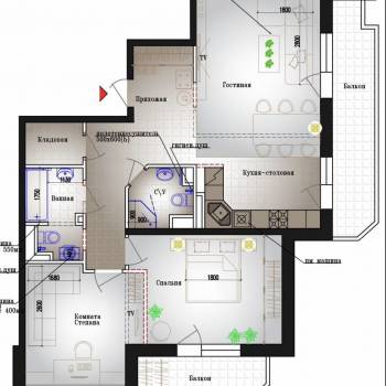 Продается 3-х комнатная квартира, 104 м²